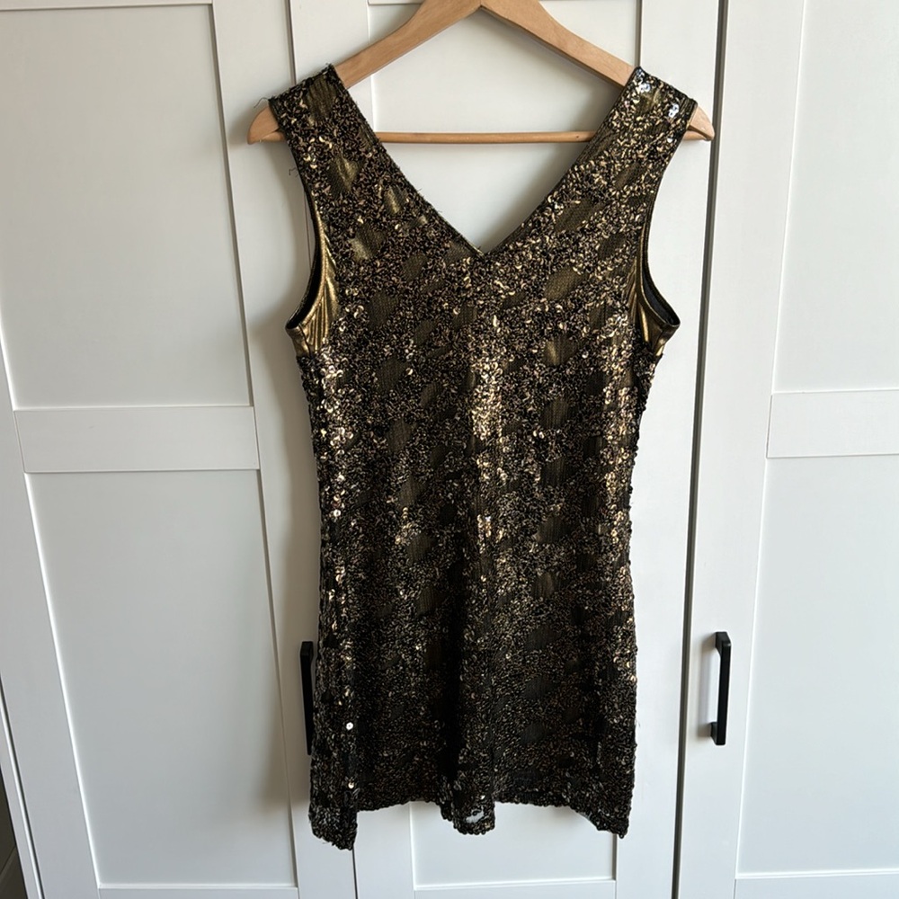 Express Sequins Mini Dress - Picture 6 of 9